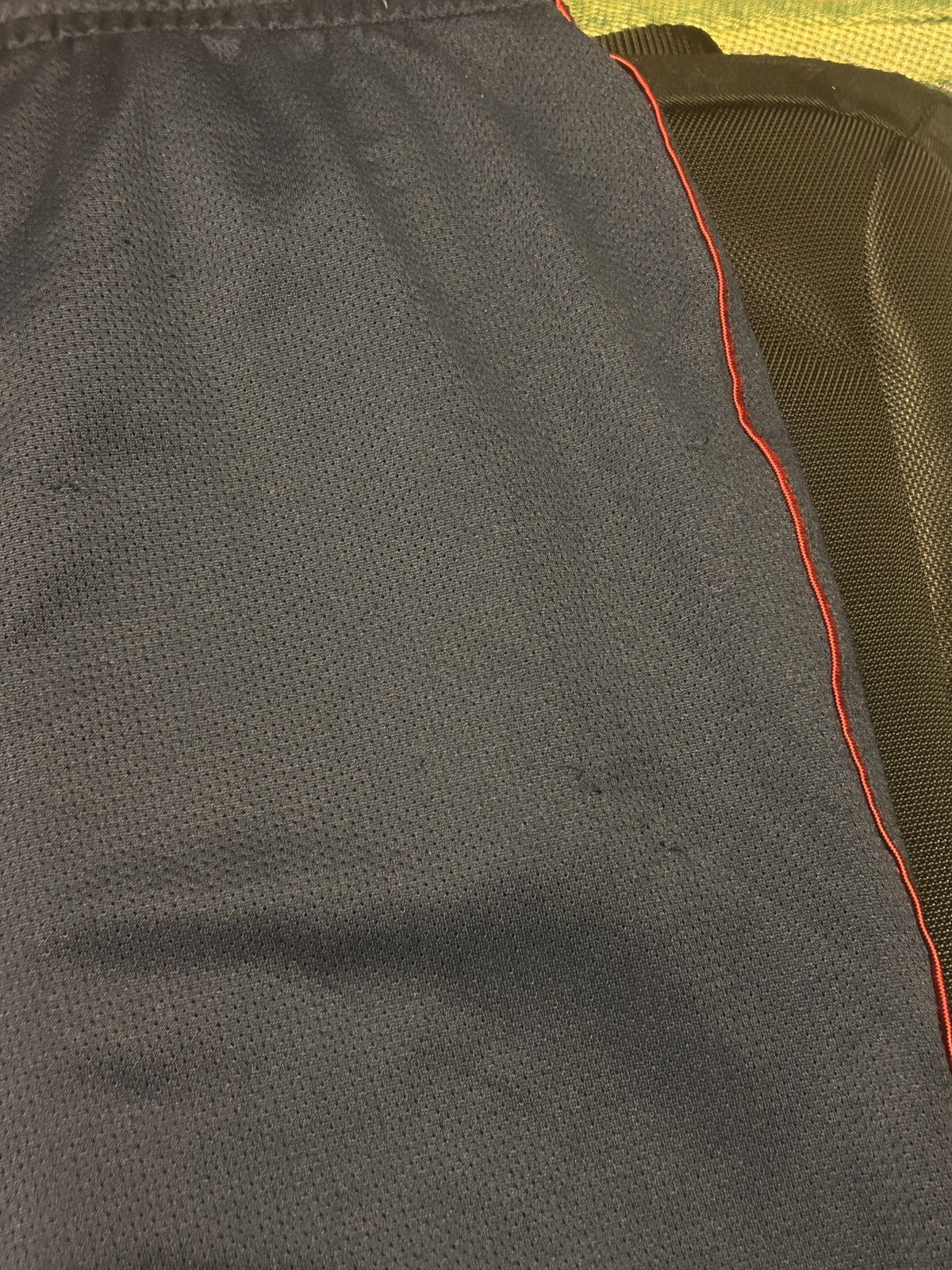 Nike Y2K Nike Gray Tag Navy Blue& Red Lined Baggy Track Pants Size US 36 / EU 52 - 9 Thumbnail