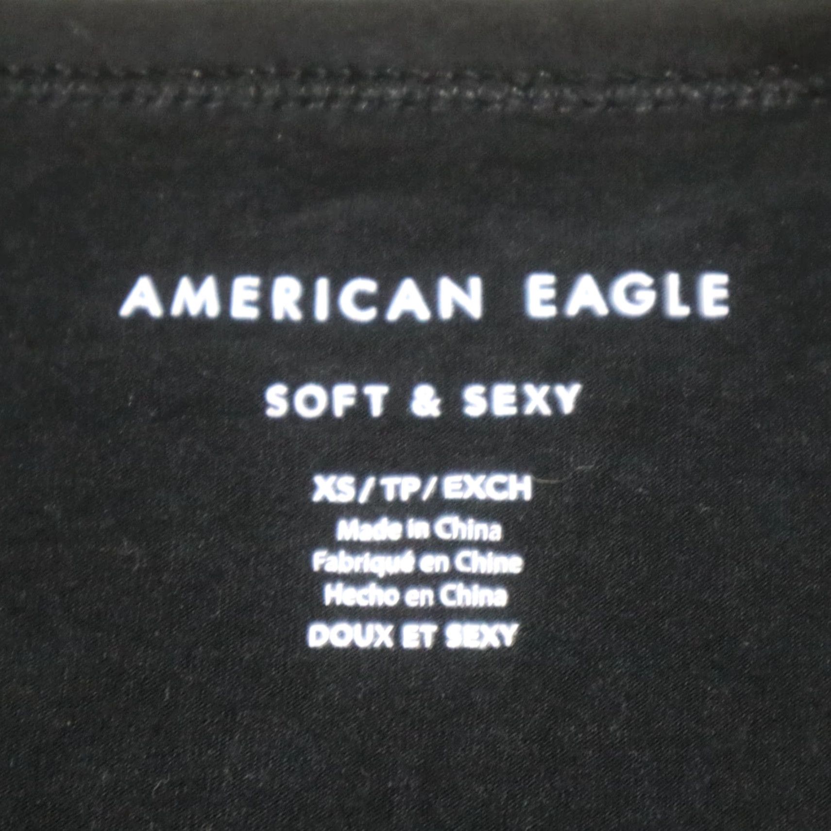 American Eagle Outfitters VINTAGE American Eagle Outfitters Shirt womens XS Black Floral Boho Peasant Ruffle Blouse Size XS / US 0-2 / IT 36-38 - 3 Thumbnail