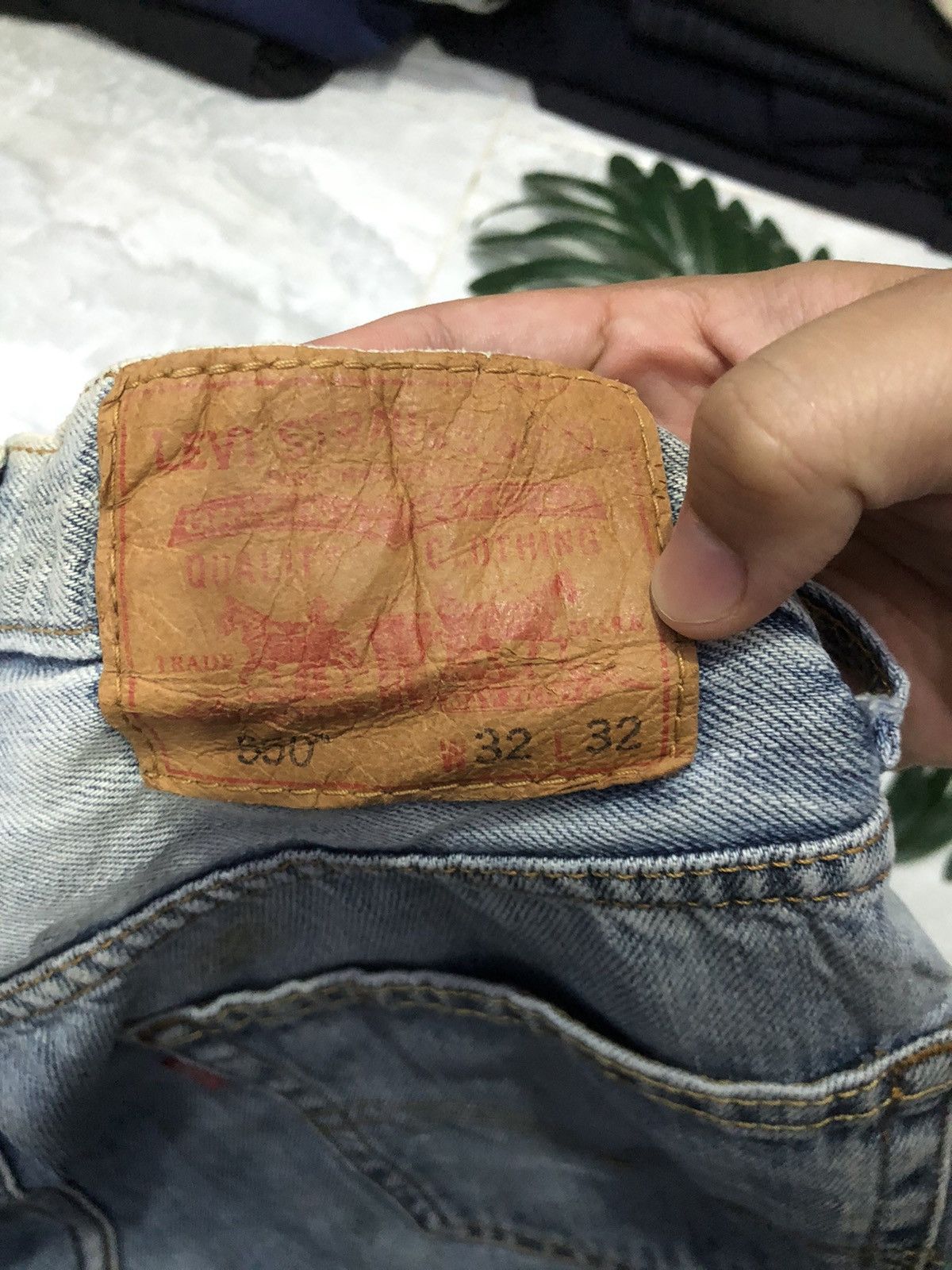 Levi's Vtg. Levi’s 550 Distressed Custom Ripped Jeans - One of One Size US 31 - 15 Thumbnail