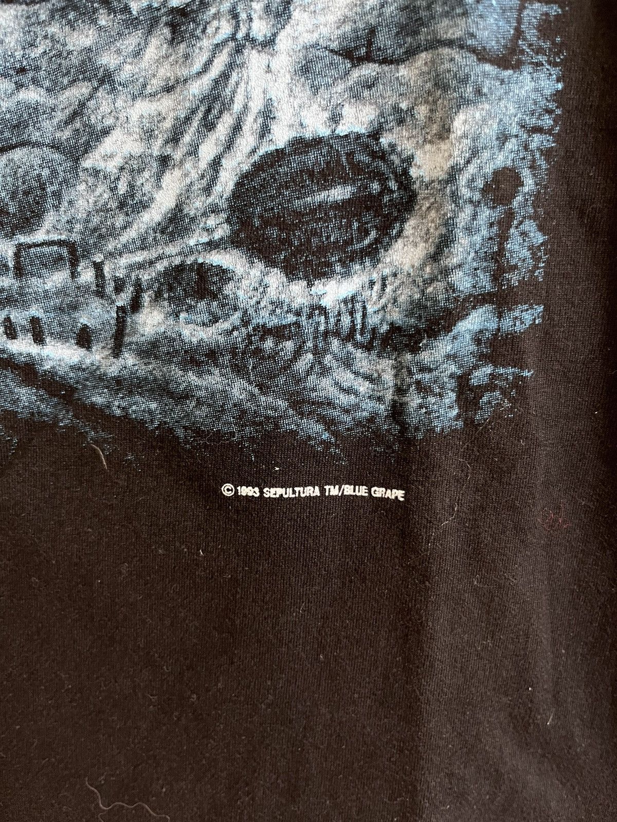 Band Tees × Vintage Sepultura Shirt 1993 Death Metal Tour Tee Vintage Band Tees Size US XL / EU 56 / 4 - 4 Thumbnail
