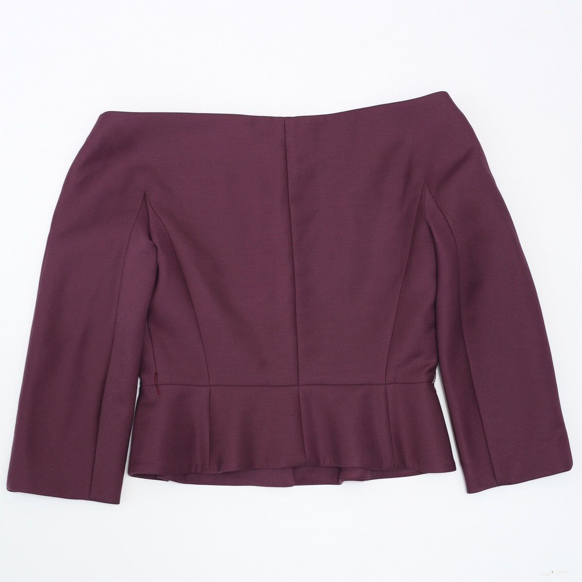 Christian Dior Monsieur Christian Dior Evening Jacket Purple Wool Blazer Vintage Size M / US 6-8 / IT 42-44 - 7 Thumbnail