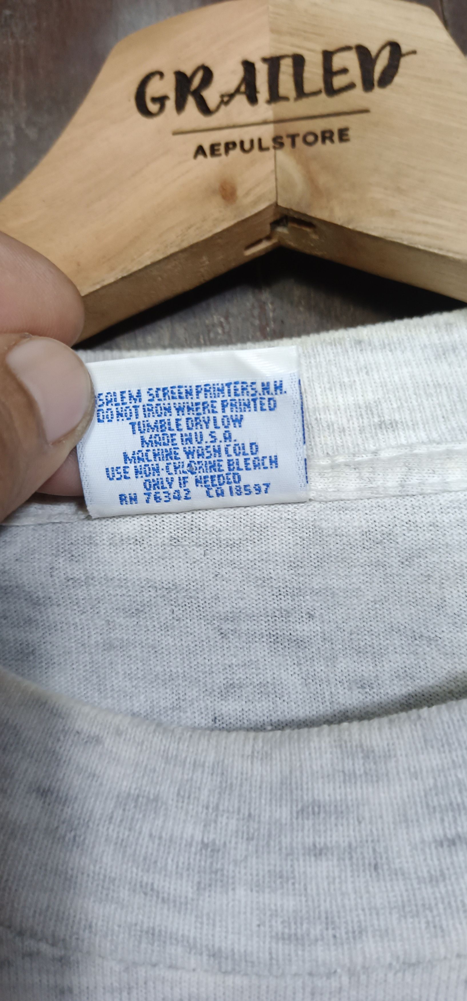 NFL × Salem Sportswear × Vintage Vintage 80s🔥 NFL Phil Simms Giants Salem Sportwear Size US M / EU 48-50 / 2 - 13 Thumbnail