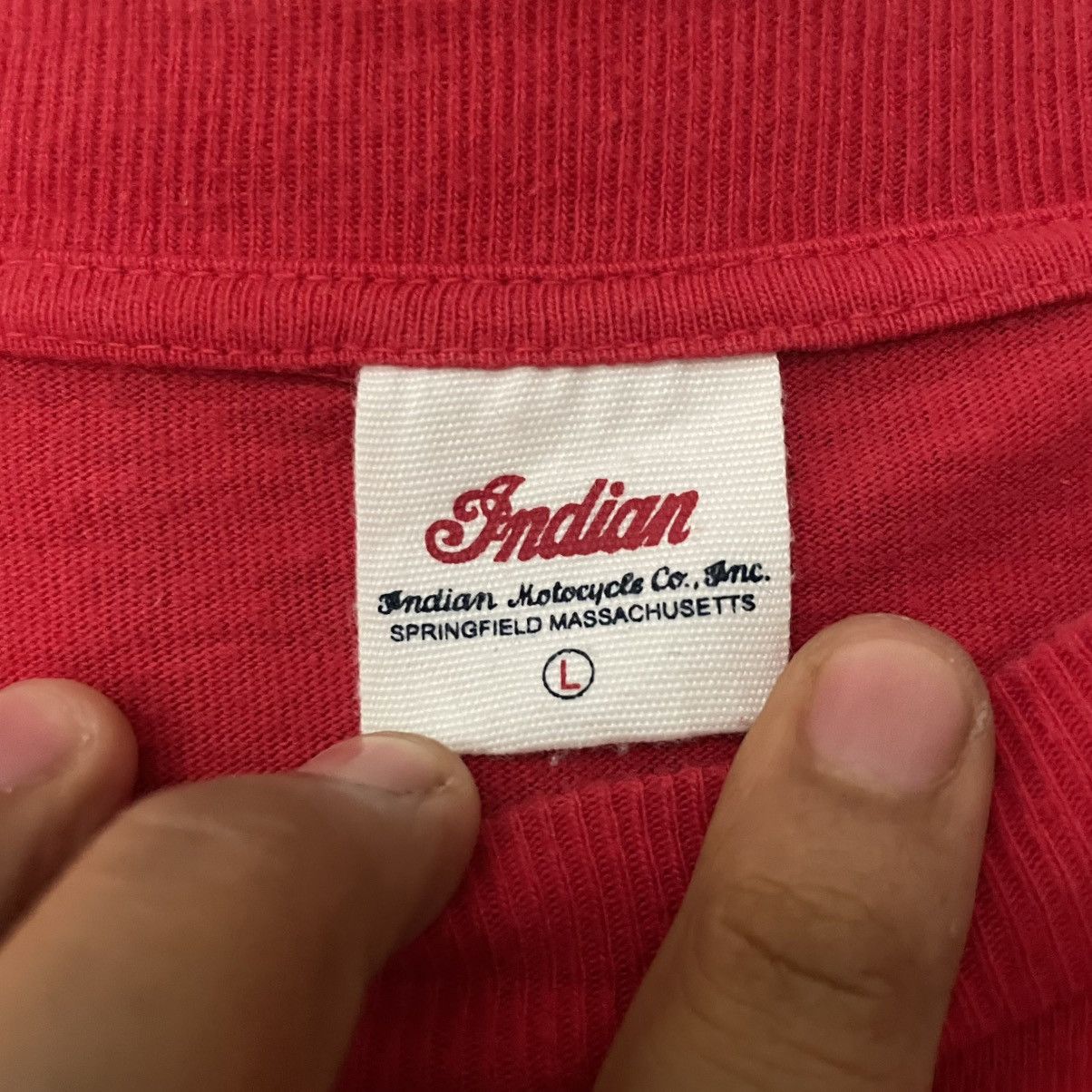Indian Motorcycle Indian Motorcycle Indian Warrior Head Long Sleeve tshirt Size US L / EU 52-54 / 3 - 5 Thumbnail