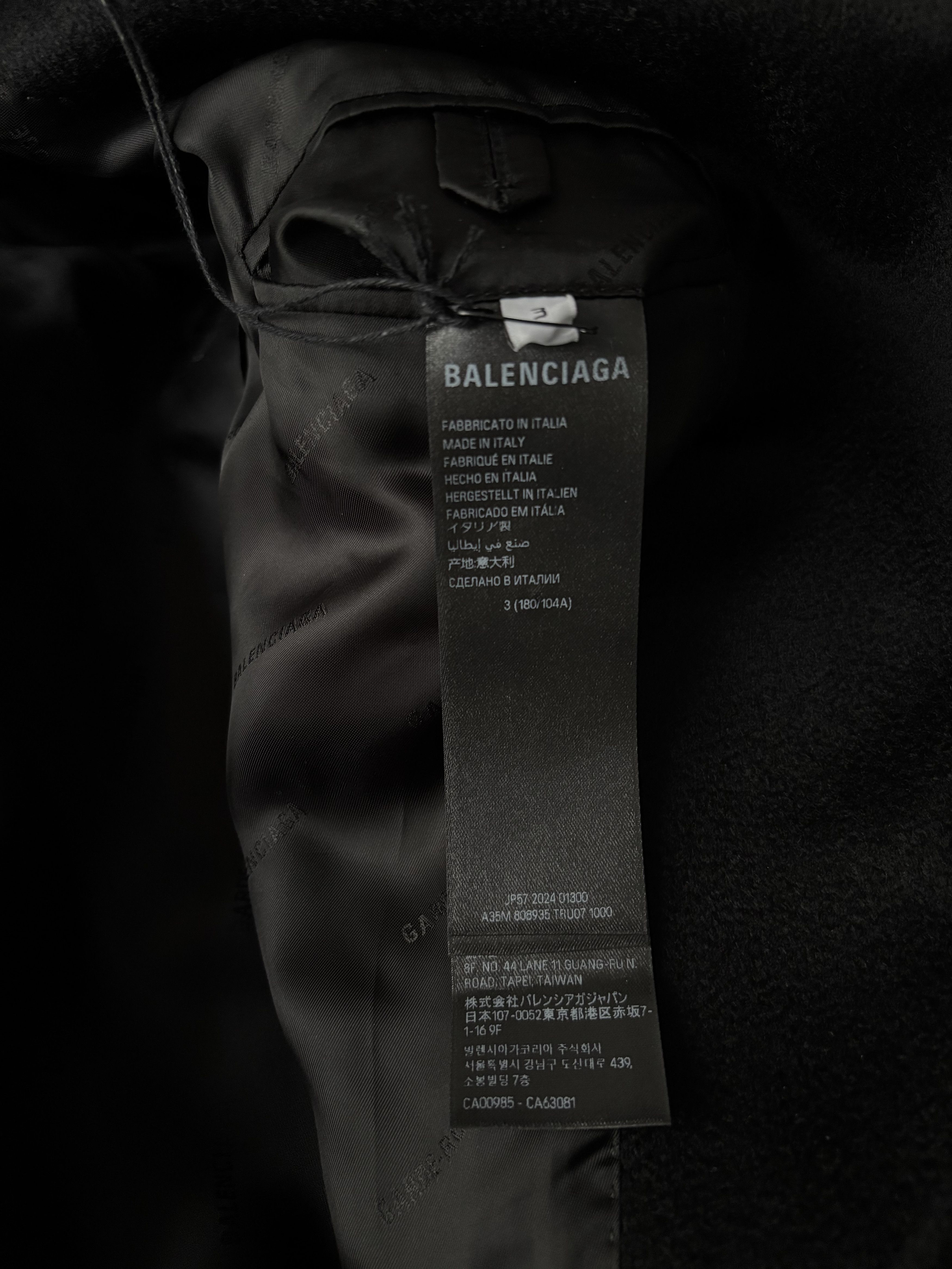 Balenciaga Balenciaga hooded cashmere coat Size US L / EU 52-54 / 3 - 7 Thumbnail