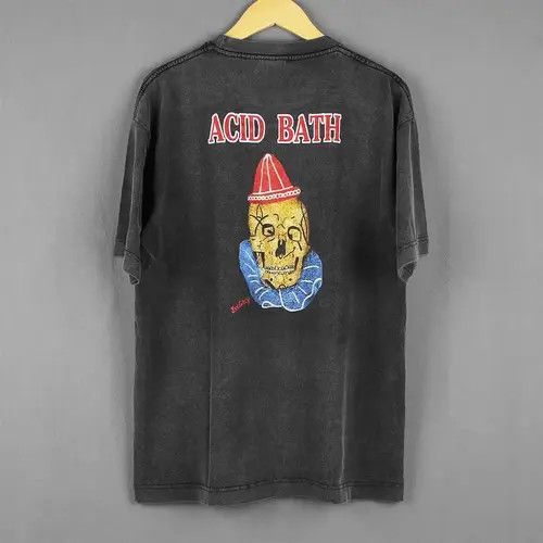 Japanese Brand Street Retro Fun Printed Aged Washed Short Sleeve T-Shirt Size US XL / EU 56 / 4 - 1 Thumbnail