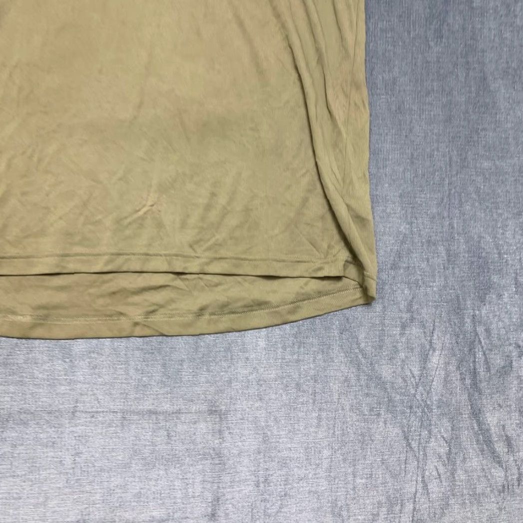 Adidas Adidas Acronym T-Shirt Mens Large Olive Green 3 Stripes Logo Casual Outdoor Tee Size US L / EU 52-54 / 3 - 2 Thumbnail