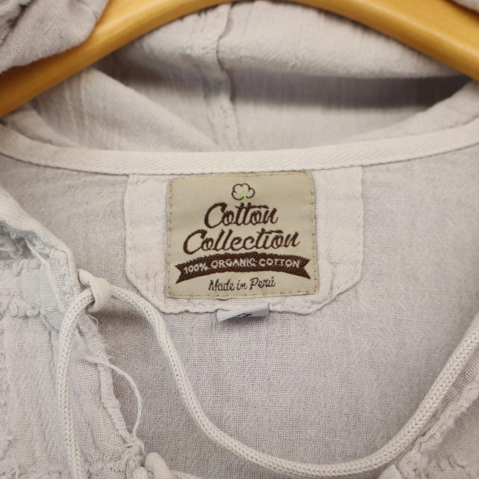 Other Cotton Collection Women Medium Cotton Tunic Hoodie Boho Size M / US 6-8 / IT 42-44 - 2 Thumbnail