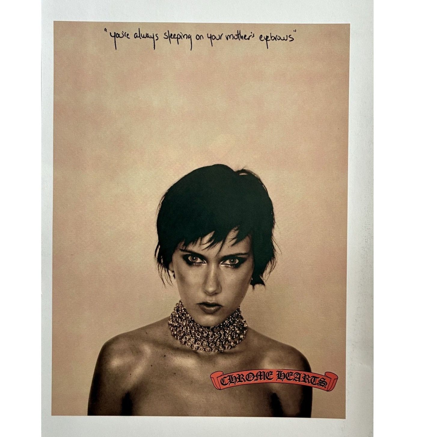 Chrome Hearts × Japanese Brand × Vintage Chrome Hearts rare vintage photo Framed poster 8x11 Size ONE SIZE - 2 Thumbnail