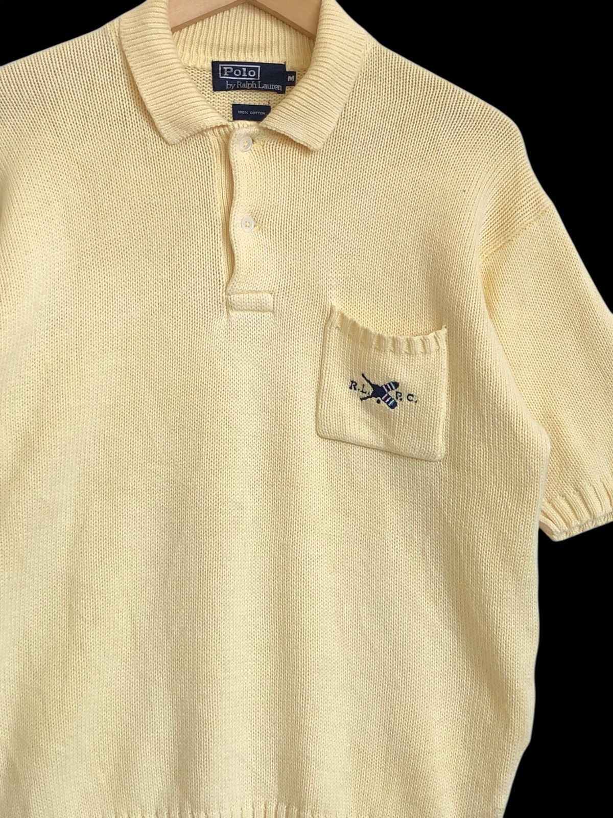 Polo Ralph Lauren 90’S R.L.P.C. KNIT POLO Size US M / EU 48-50 / 2 - 3 Thumbnail