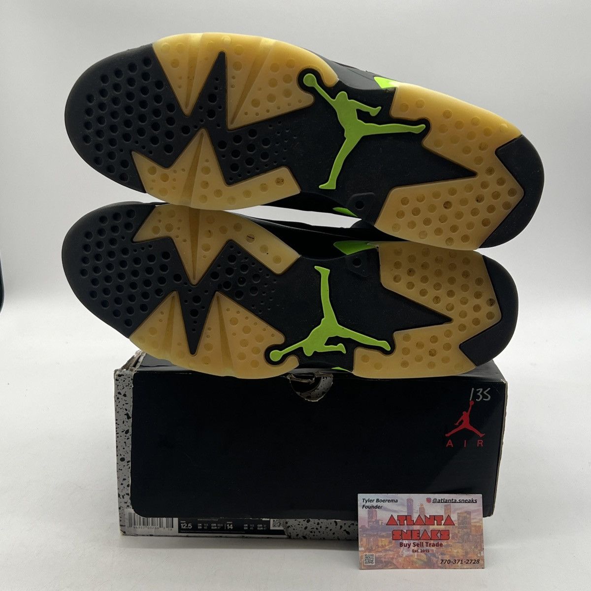 Jordan Brand Air Jordan 6 electric green Size US 12.5 / EU 45-46 - 8 Thumbnail