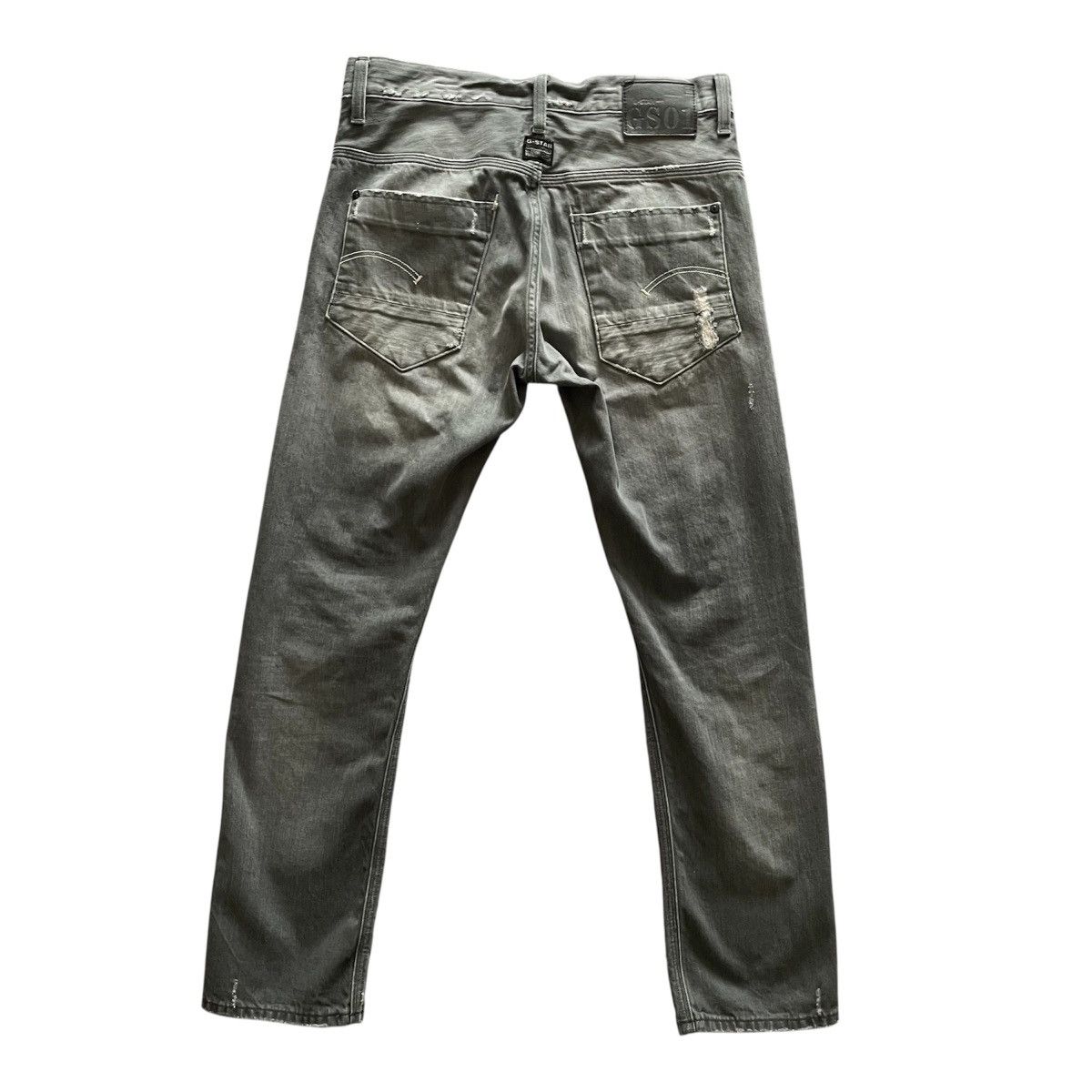G-Star G-Star Raw New Radar Slim Men’s Denim Jeans Distressed Size US 31 - 2 Thumbnail
