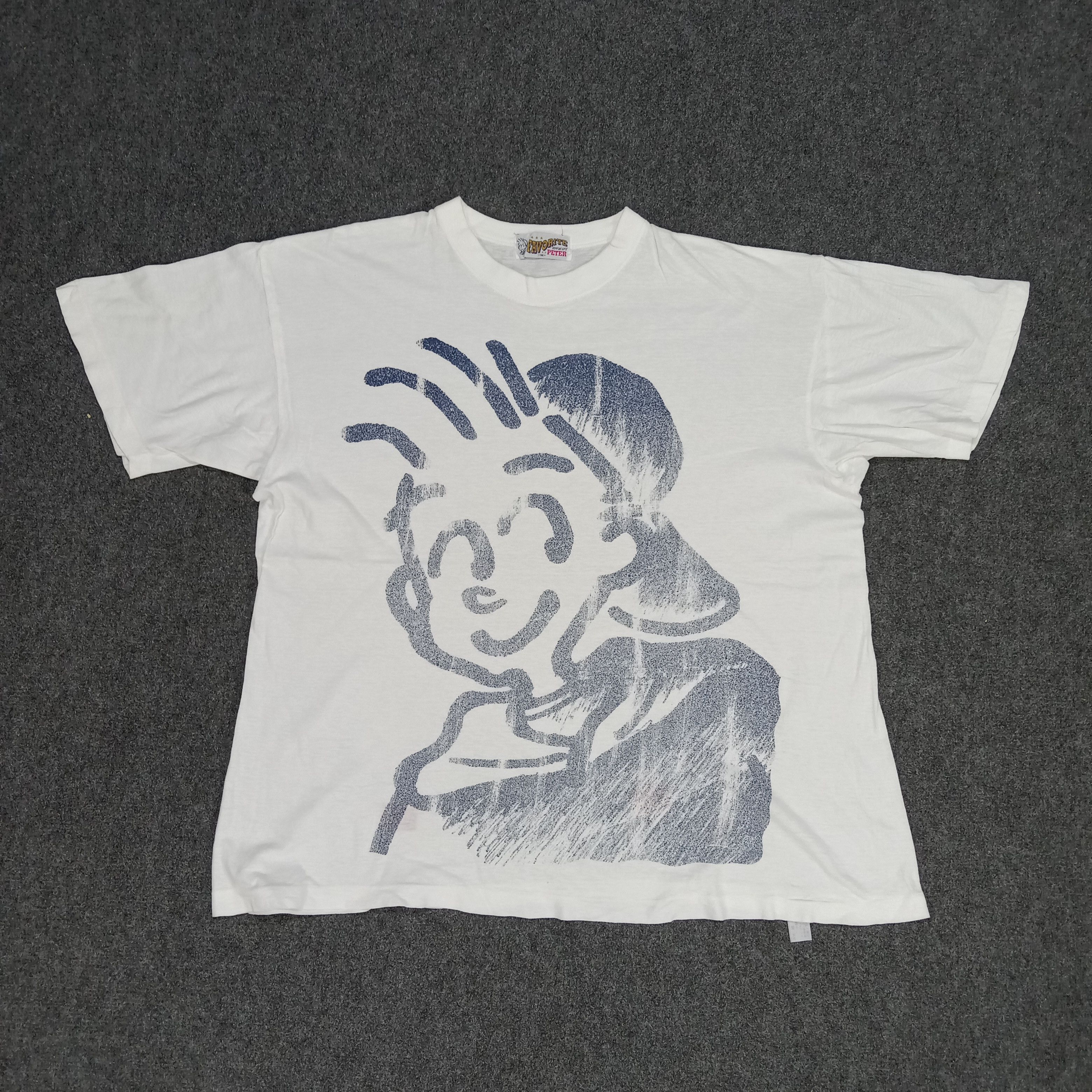 Vintage Favorite Journal Life Peter Graphic Art 90's Tshirt Size US L / EU 52-54 / 3 - 1 Thumbnail