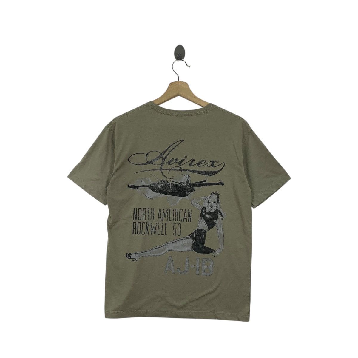 Avirex Vintage AVIREX USA AIR FORCE North America Rockwell Tee Size US M / EU 48-50 / 2 - 5 Thumbnail