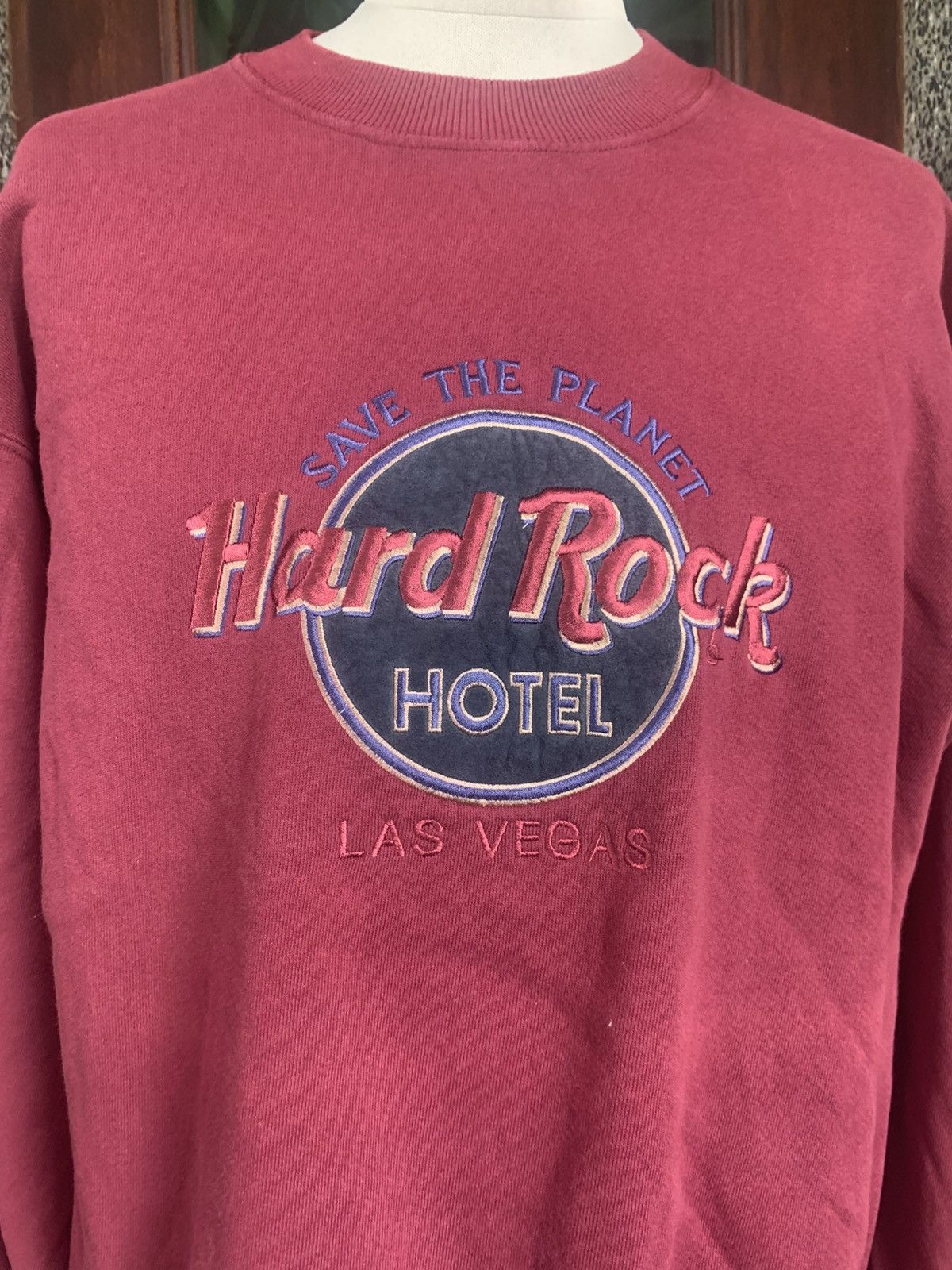 Hard Rock Cafe Vintage 90s Hard Rock Hotel Las Vegas Sweatshirt Size US M / EU 48-50 / 2 - 2 Thumbnail