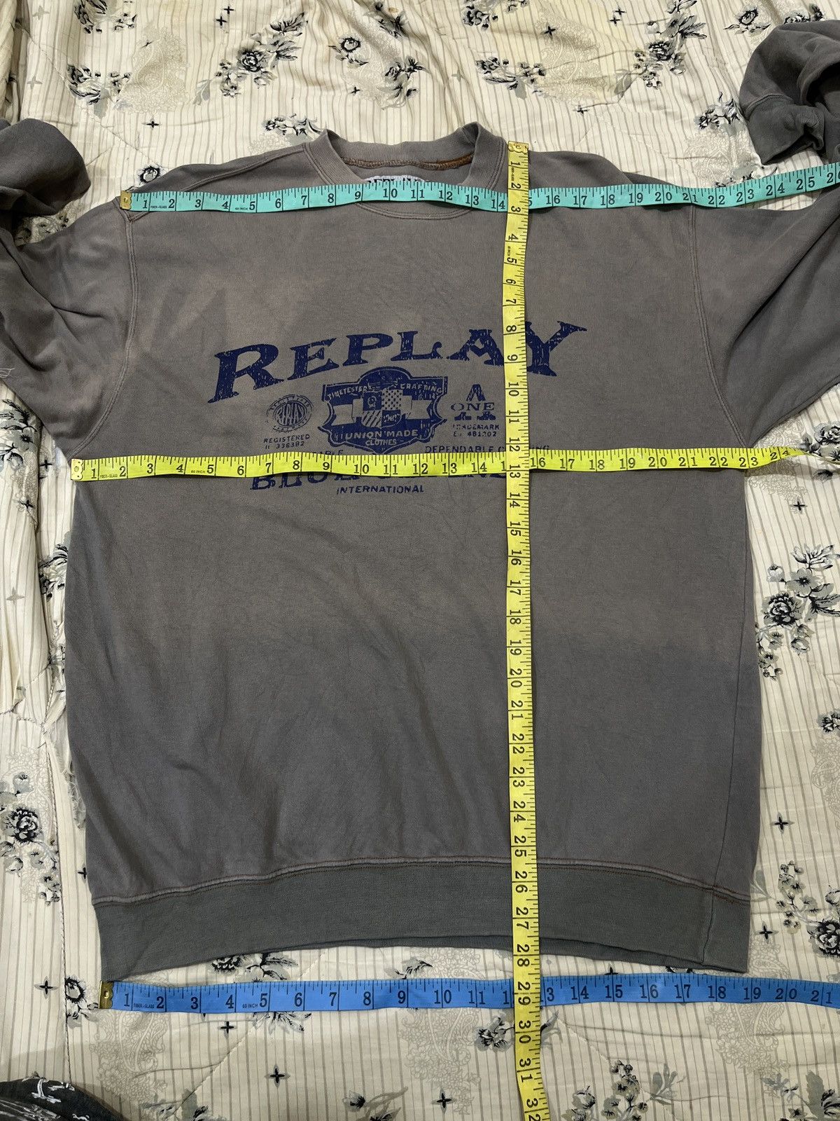 Replay 🔥🔥🔥RARE VTG REPLAY SUNFADED SWEATSHIRT Size US M / EU 48-50 / 2 - 16 Thumbnail