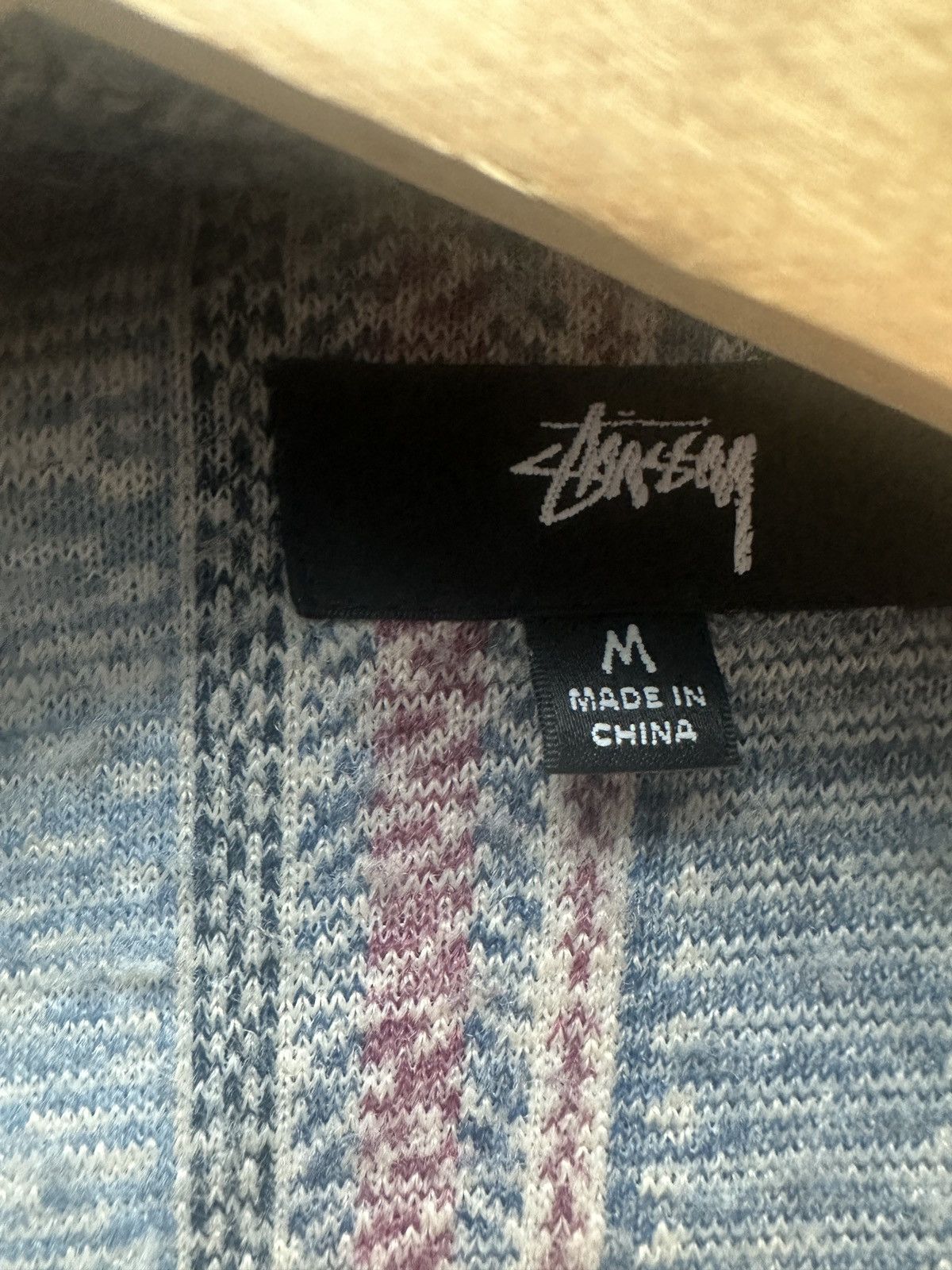 Stussy Stussy Striped Sherpa Jacket Size US M / EU 48-50 / 2 - 3 Thumbnail