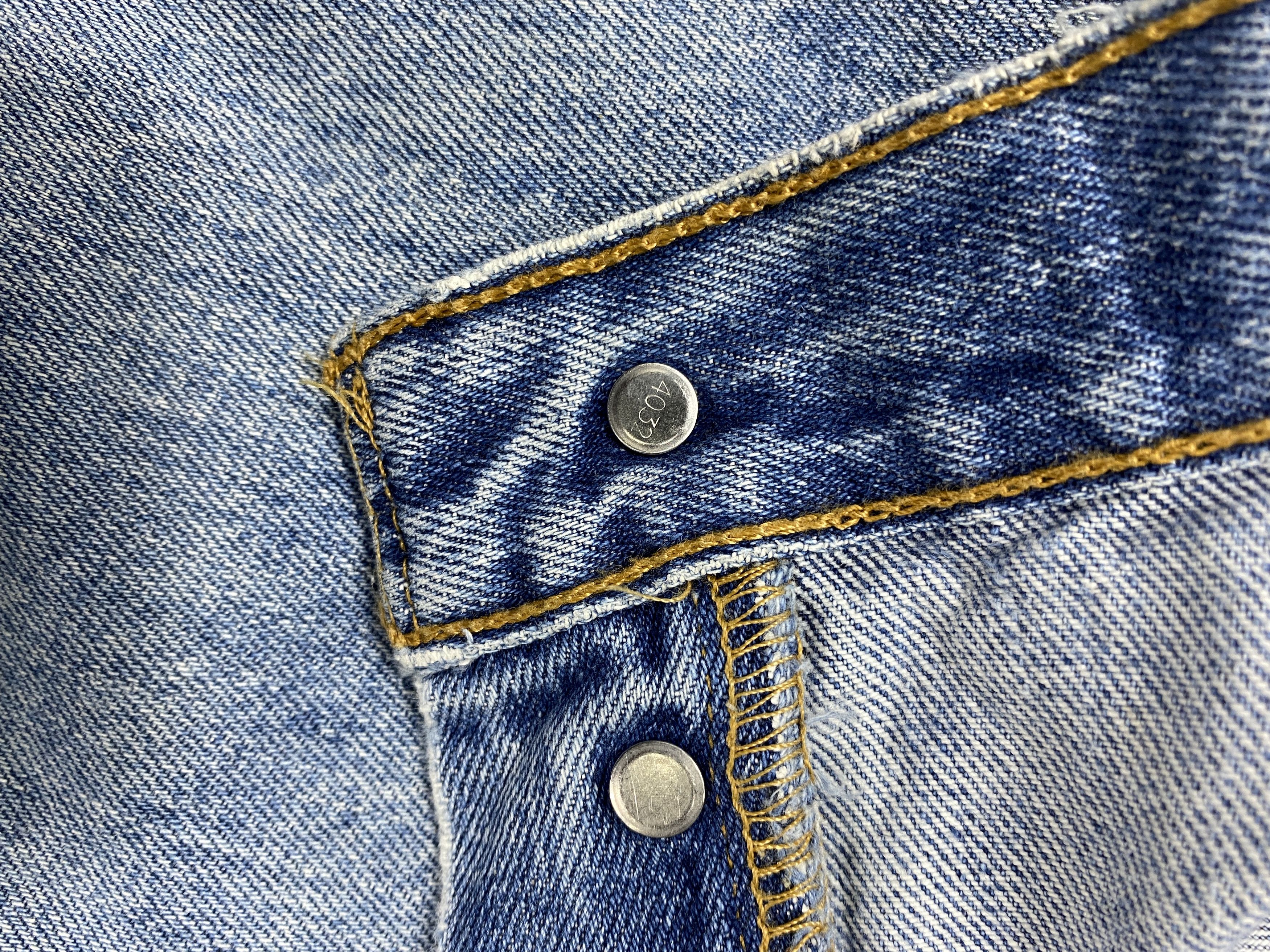 Levi's Distressed Blue Vintage Levi's 501 34x31.5 Denim -JN2241 Size US 34 / EU 50 - 7 Thumbnail