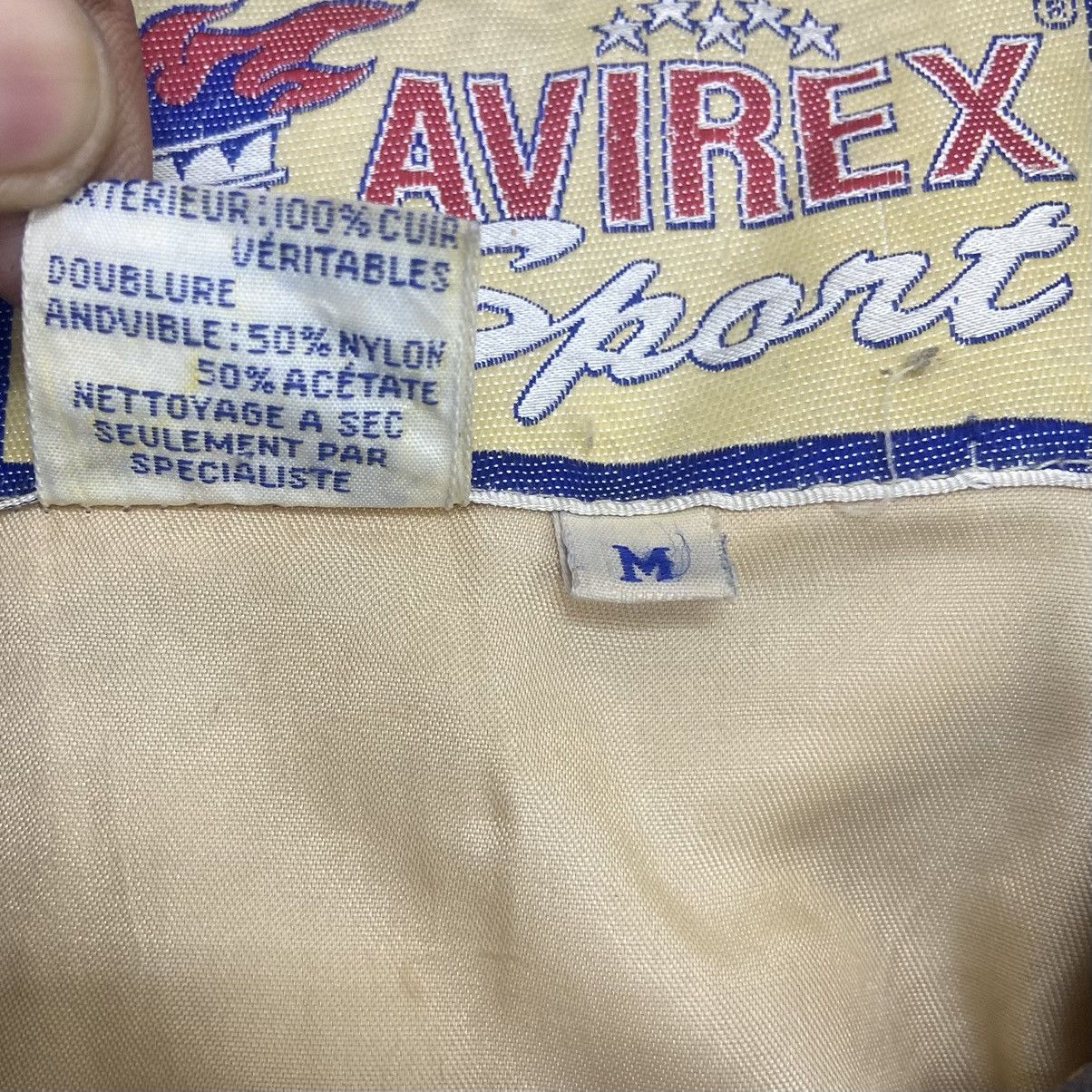 Avirex Vtg 1953 Midnight Sun League Avirex Varsity Leather Jacket Size US M / EU 48-50 / 2 - 24 Thumbnail