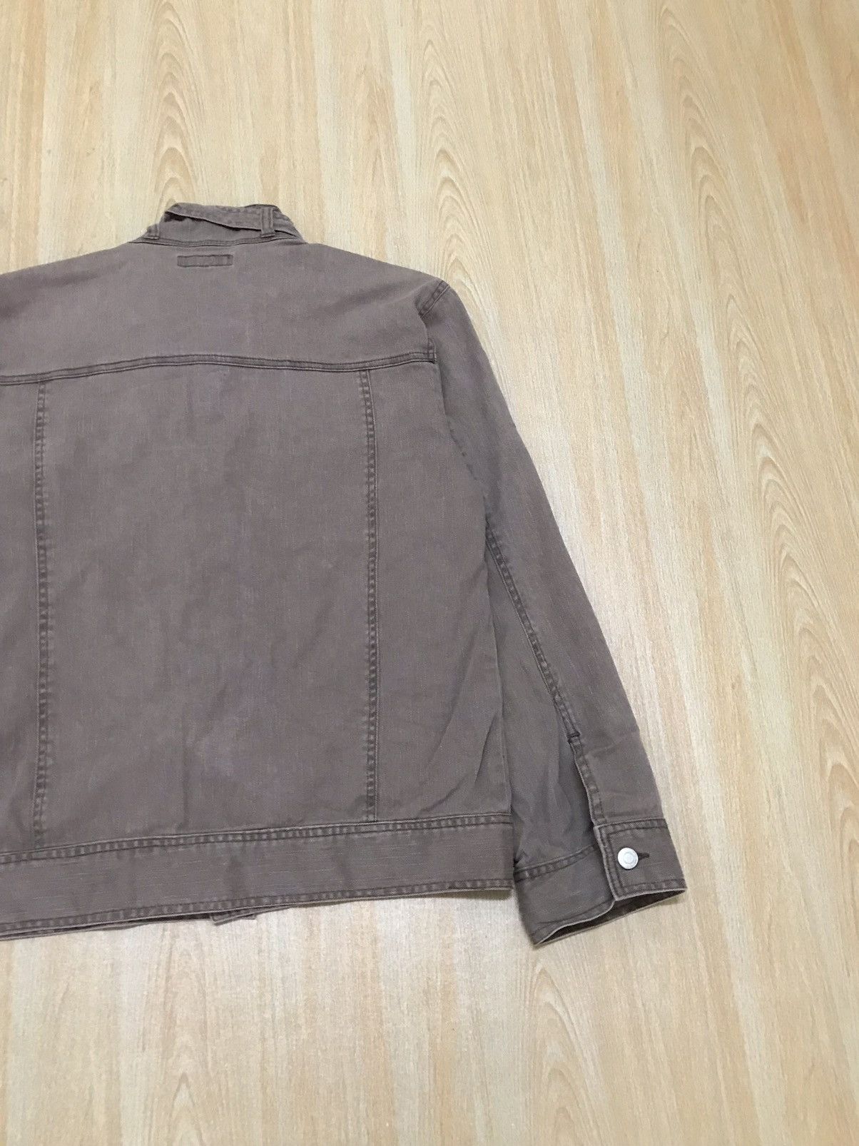 Japanese Brand Vintage Japan Mistic Light Denim Button Jacket Size US L / EU 52-54 / 3 - 8 Thumbnail