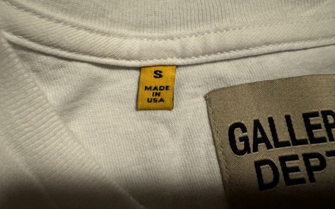 Gallery Dept. Gallery dept white souvenir shirt Size US S / EU 44-46 / 1 - 6 Thumbnail