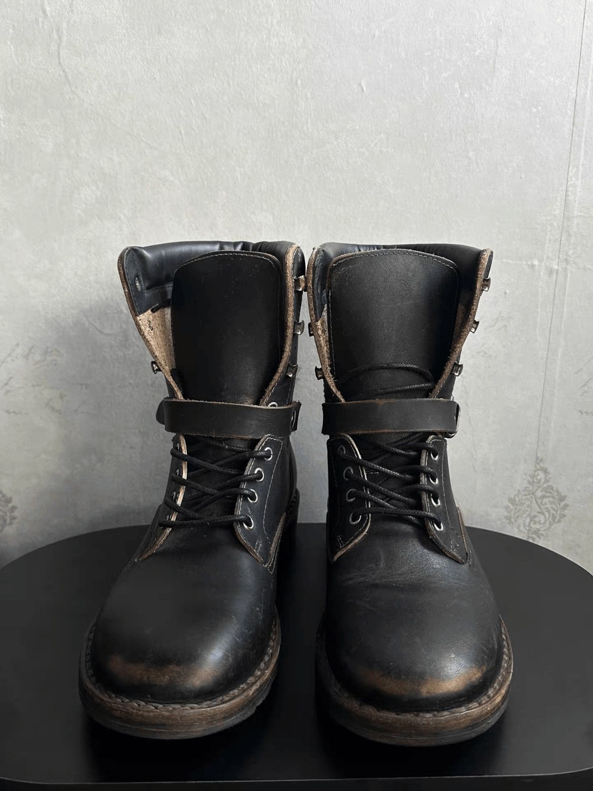 Maison Margiela Sz 43 Maison Margiela Buckle Military Boots Size US 10 / EU 43 - 3 Thumbnail
