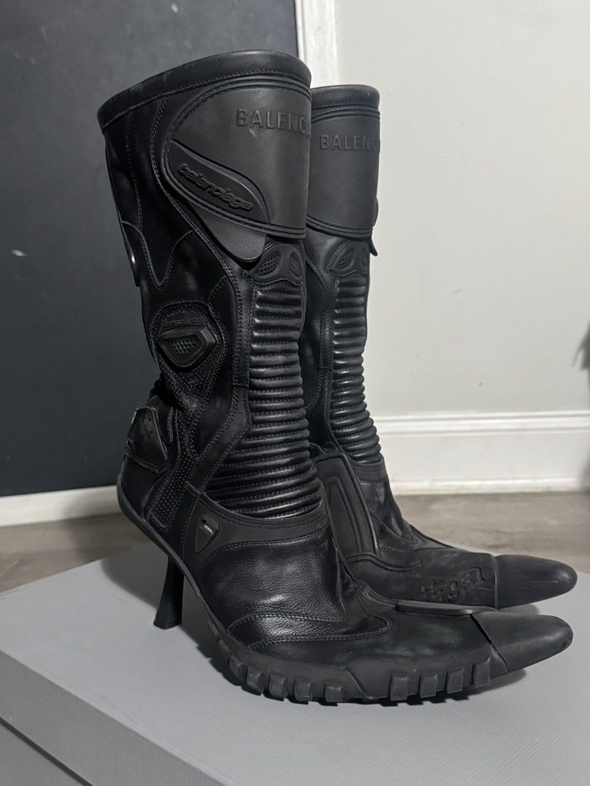 Balenciaga Balenciaga MotoCross Boots sz 39 Size US 9 / IT 39 - 6 Thumbnail