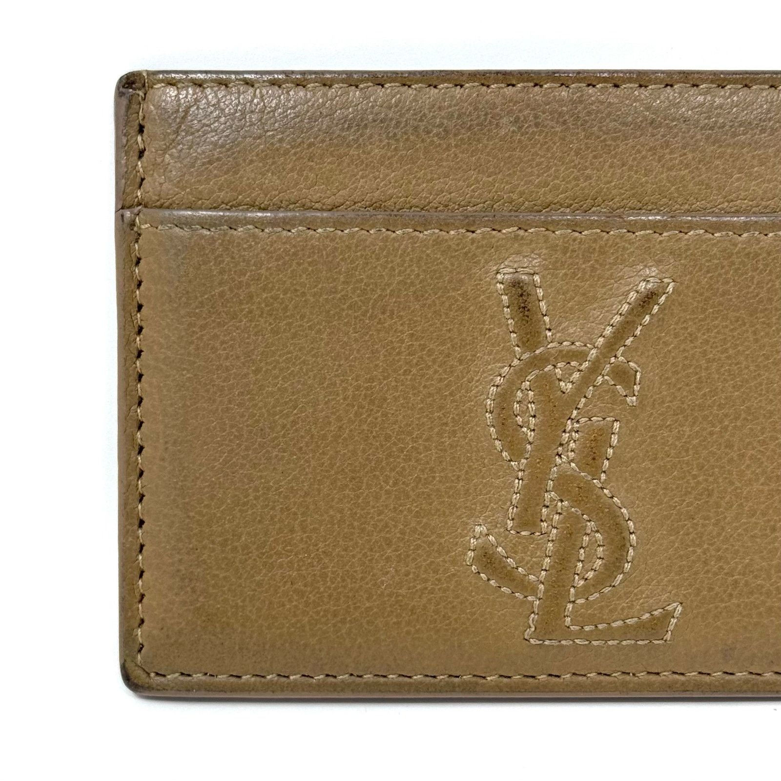 Saint Laurent Paris YSL Logo Cardholder Wallet Size ONE SIZE - 13 Thumbnail