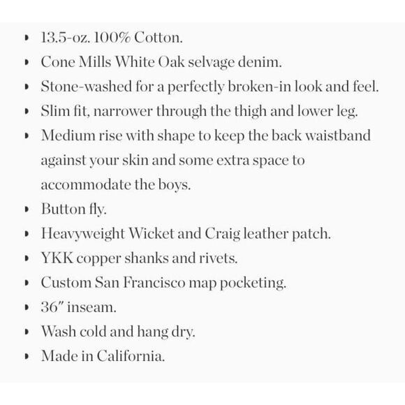 Taylor Stitch Taylor Stitch jeans mens 28* The Slim Jean in 24 month wash Size US 28 / EU 44 - 13 Thumbnail