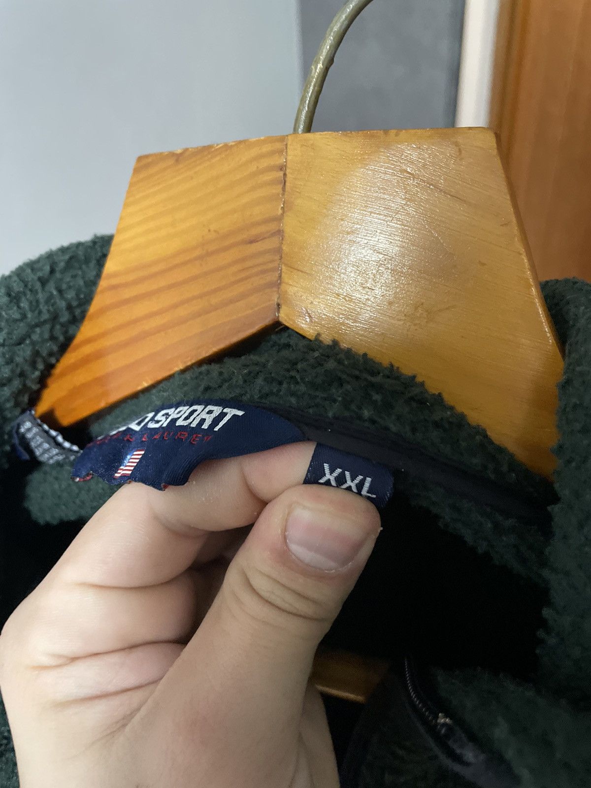 Polo Ralph Lauren Rare 💥Polo Sport Pile Nylon Fleece 1/4 Zip Y2K Size US XXL / EU 58 / 5 - 6 Thumbnail