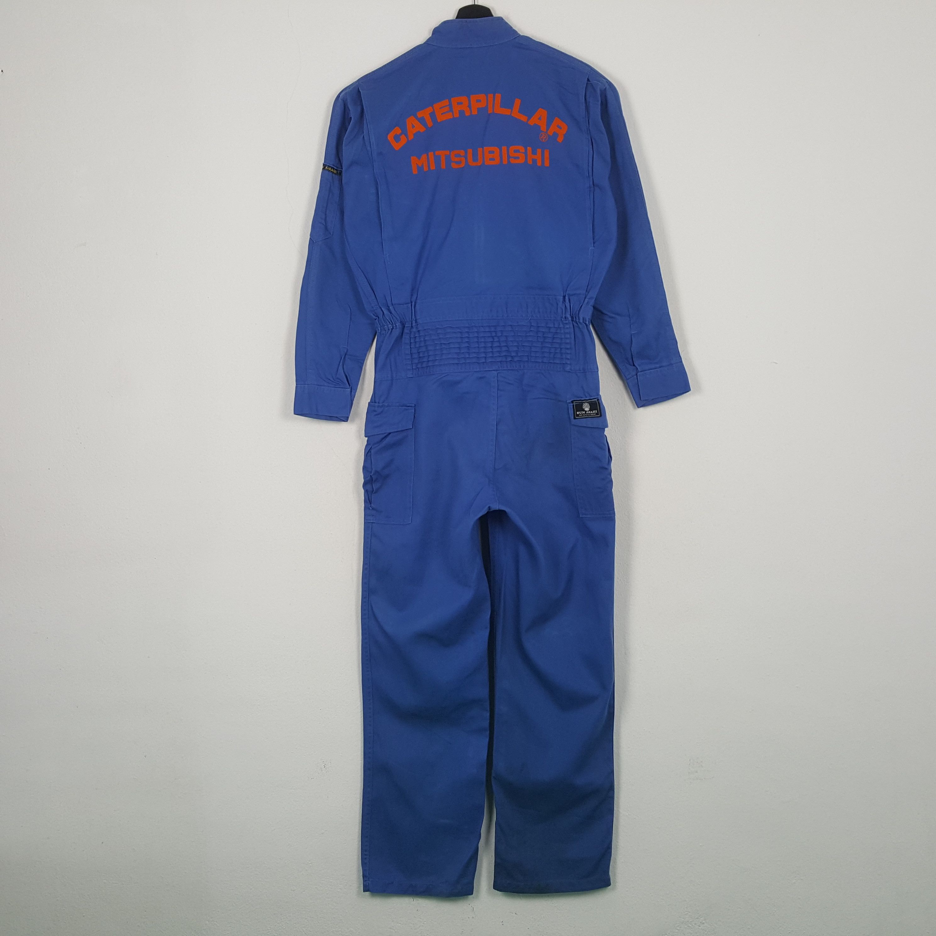 Japanese Brand Caterpillar Mitsubishi Motorsports Coverall Jacket C296N32 Size US M / EU 48-50 / 2 - 1 Thumbnail