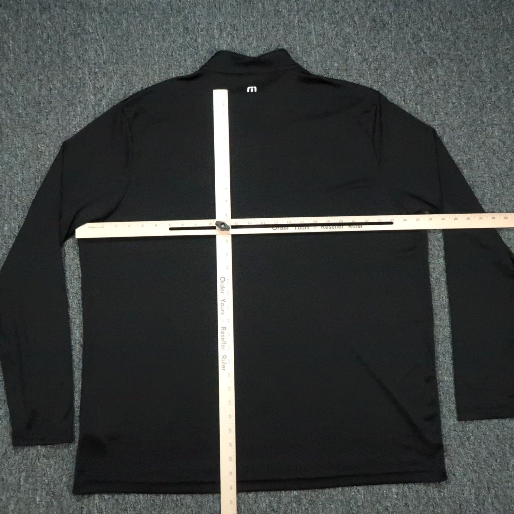TravisMathew VINTAGE Travis Mathew Pullover Men 3XL Black Coto Performance Quarter Zip Mock Neck Golf Size US XXL / EU 58 / 5 - 5 Thumbnail