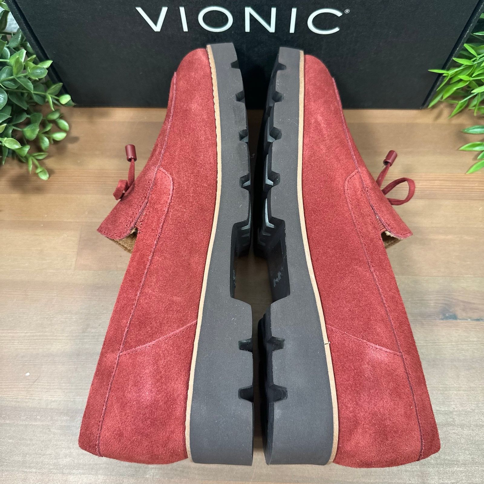 Vionic Vionic Women's Finley Suede Bow Loafers Size 9.5 Size US 9.5 / IT 39.5 - 7 Thumbnail