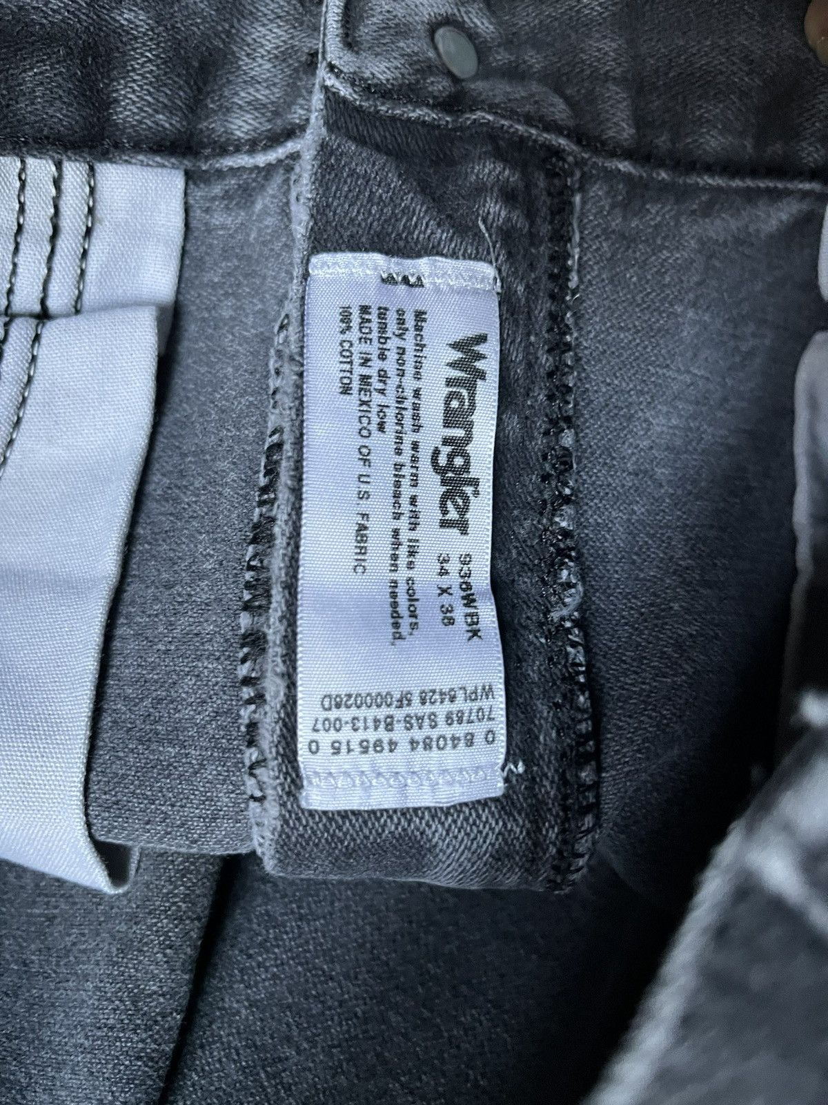 Wrangler Vintage Wrangler Faded Black Jeans Size US 32 / EU 48 - 3 Thumbnail
