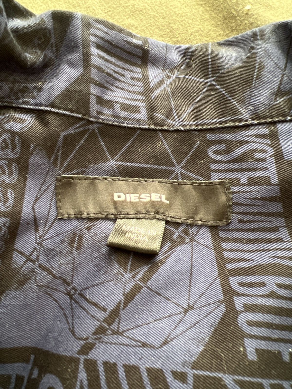 Diesel Vintage Diesel button up Size US L / EU 52-54 / 3 - 3 Thumbnail