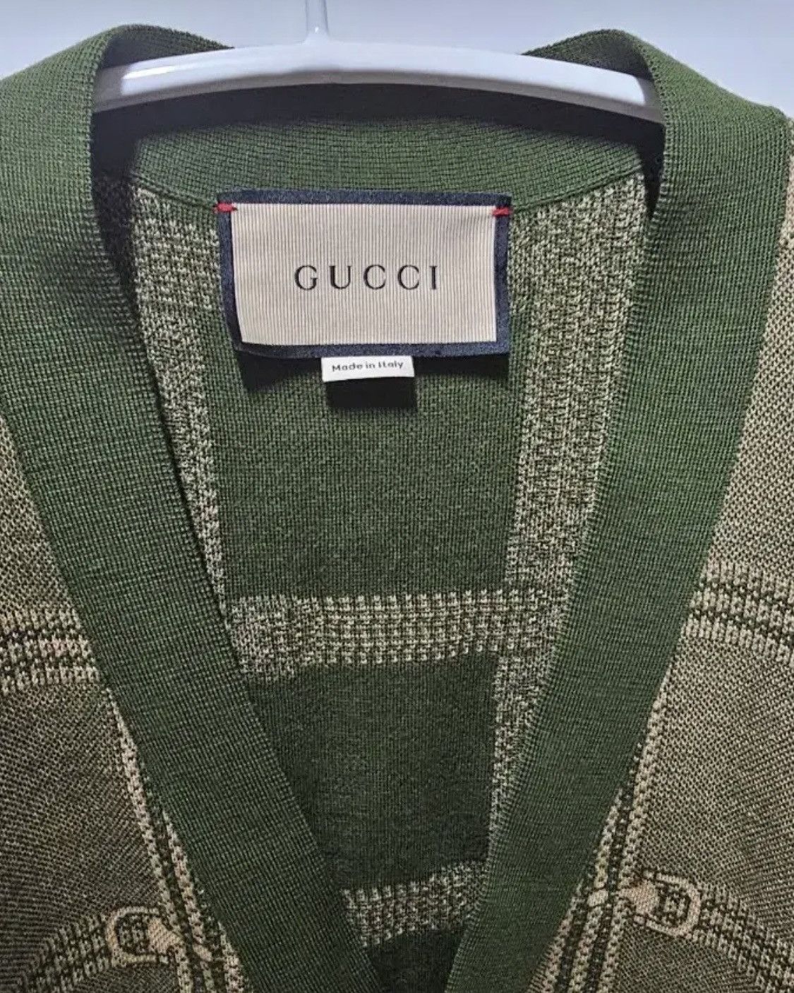 Gucci Gucci Horsebit Jacquard Knit Cardigan Size US M / EU 48-50 / 2 - 4 Thumbnail