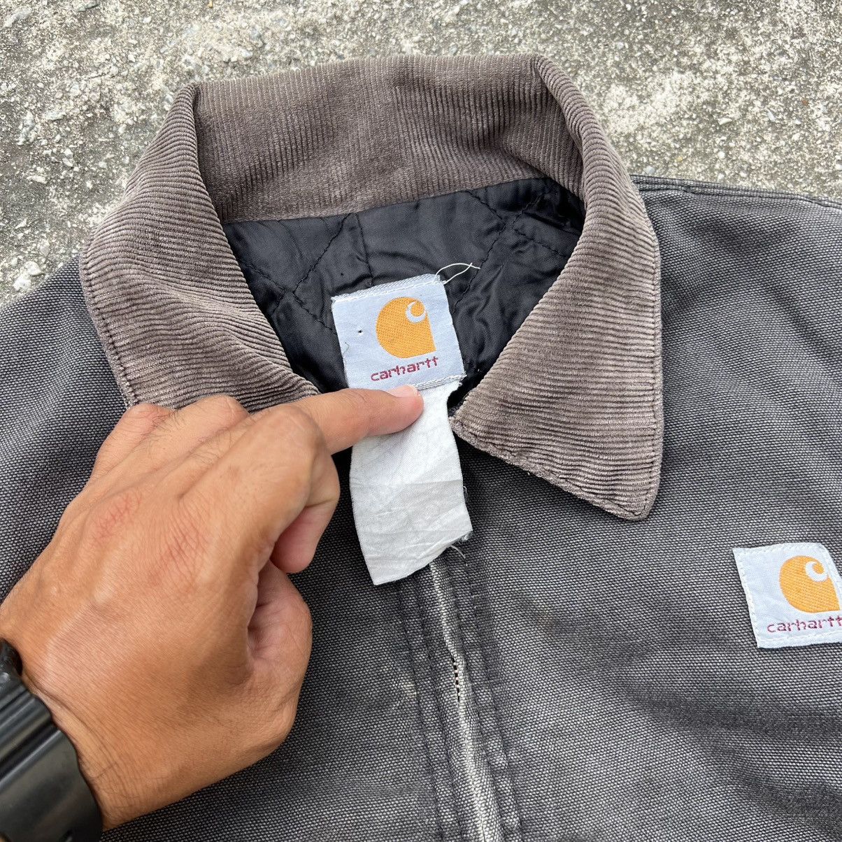 Carhartt Vintage Carhartt Detroid Balck Jacket Size US XXS / EU 40 - 7 Thumbnail