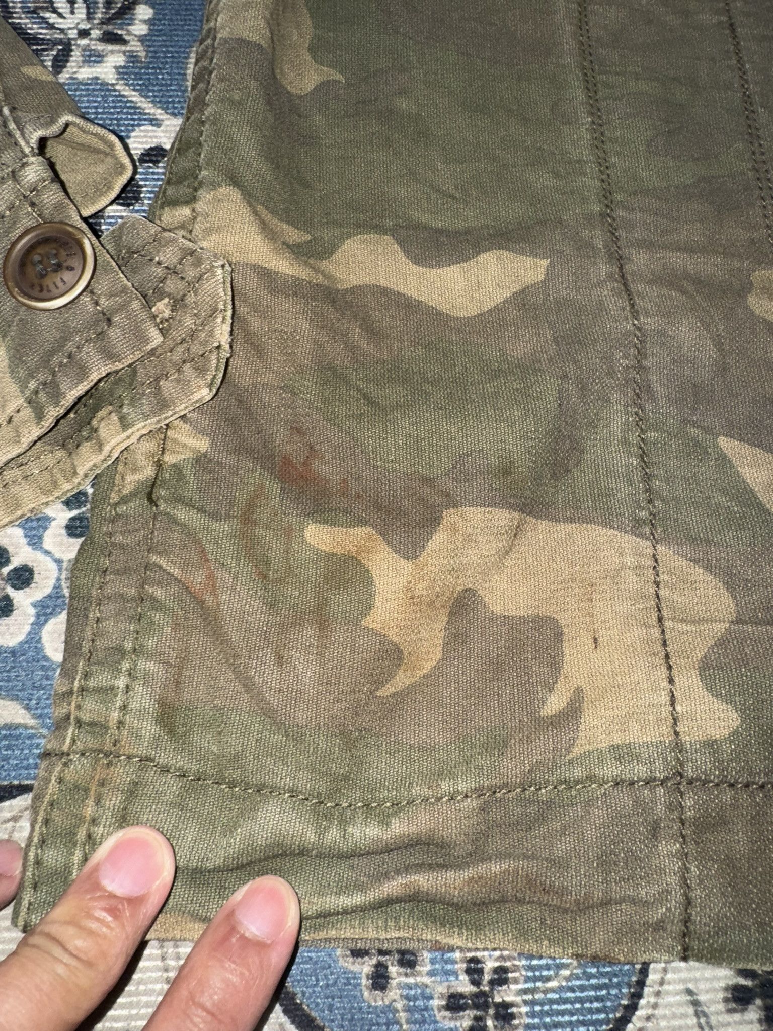 Abercrombie & Fitch × Vintage Vintage Abercrombie & Fitch Sentinel Jacket Camo Distressed Size US L / EU 52-54 / 3 - 8 Thumbnail