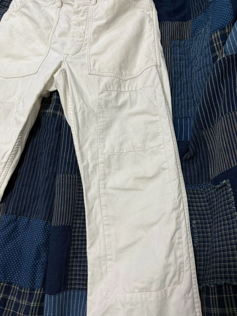 RRL Ralph Lauren RRL Ralph Lauren 2019 old white patch double knee deck pan Size US 32 / EU 48 - 1 Thumbnail