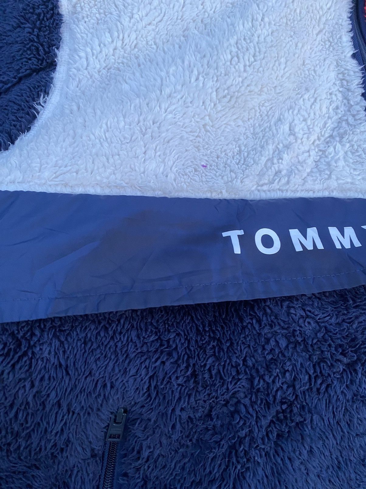 Tommy Hilfiger Tommy Hilfiger Anorak Halfzip Deep Pile Fleece Size US XL / EU 56 / 4 - 13 Thumbnail
