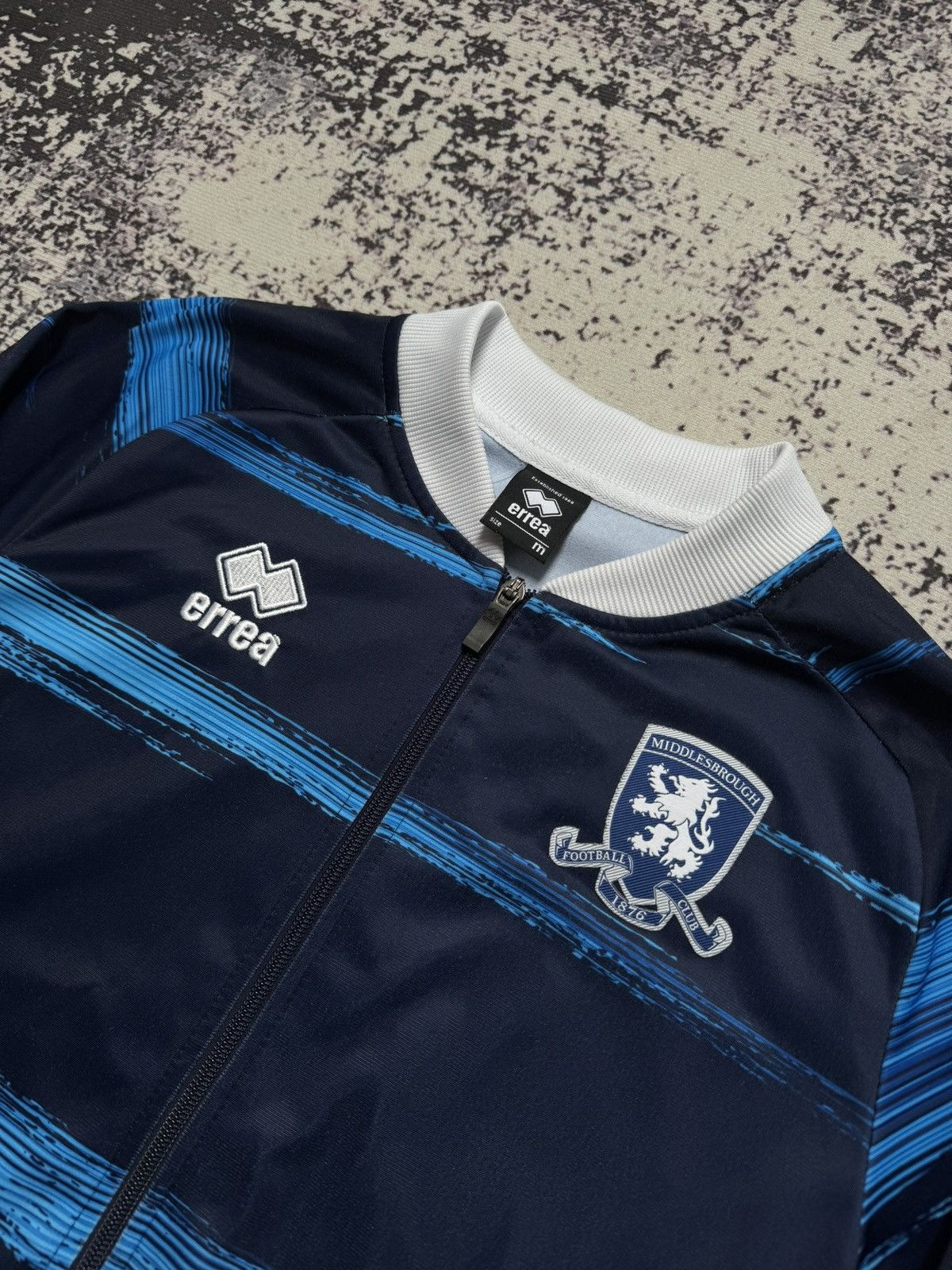 Pro Player Rare MIDDLESBROUGH jersey zip sweatshirt M errea Size US M / EU 48-50 / 2 - 3 Thumbnail