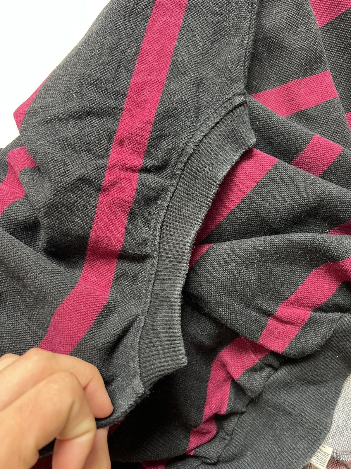 Lacoste Vintage Lacoste Sweater Striped Knit Baggy 90s Size US XL / EU 56 / 4 - 7 Thumbnail