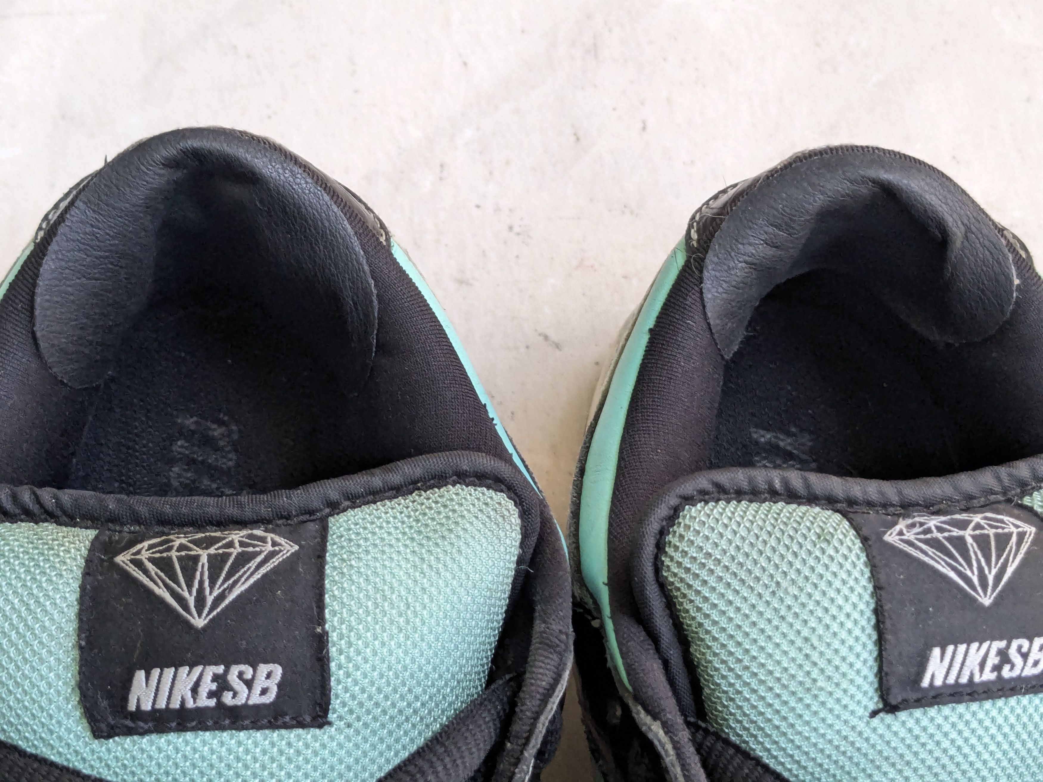 Nike Nike SB Dunk Low Pro x Diamond Supply Co. Tiffany 11 Size US 11 / EU 44 - 5 Thumbnail