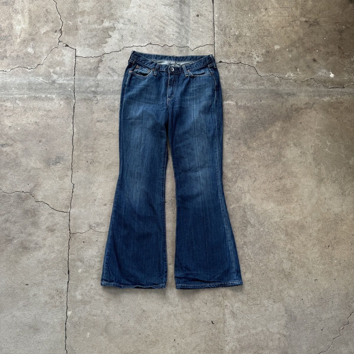 G-Star × Vintage Vintage 2000's G-Star Raw 3301 Bootcut Flared Denim Size 29" - 1 Thumbnail