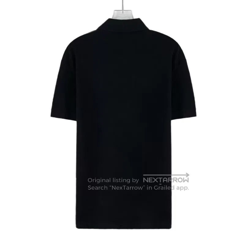 Brunello Cucinelli Brunello Cucinelli Black logo embroidered cotton collar si Size US S / EU 44-46 / 1 - 2 Thumbnail