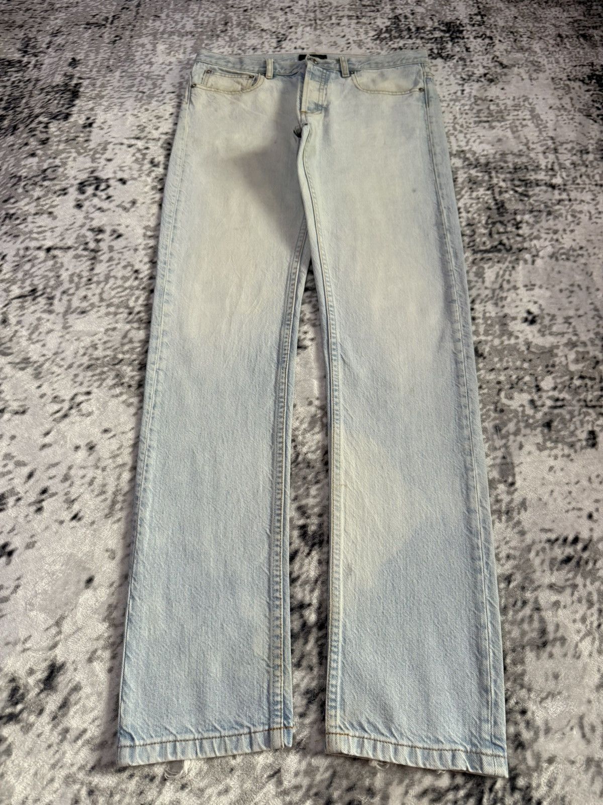 A.P.C. A.P.C Paris Petit New Standard Light Wash Slim Jeans Size US 30 / EU 46 - 1 Thumbnail