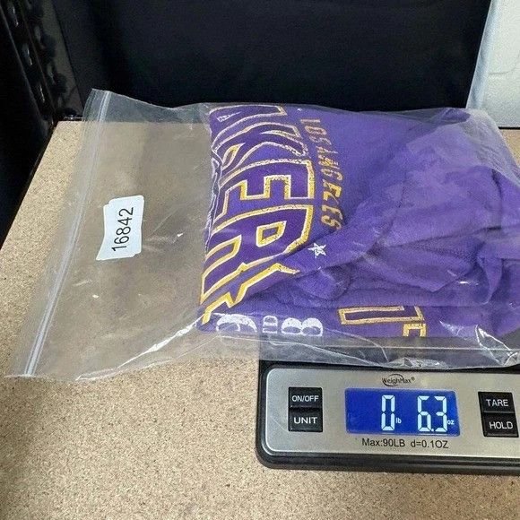 Other Los Angeles LA Lakers Shirt Men L Short Sleeve Crew Neck New Size US L / EU 52-54 / 3 - 6 Thumbnail