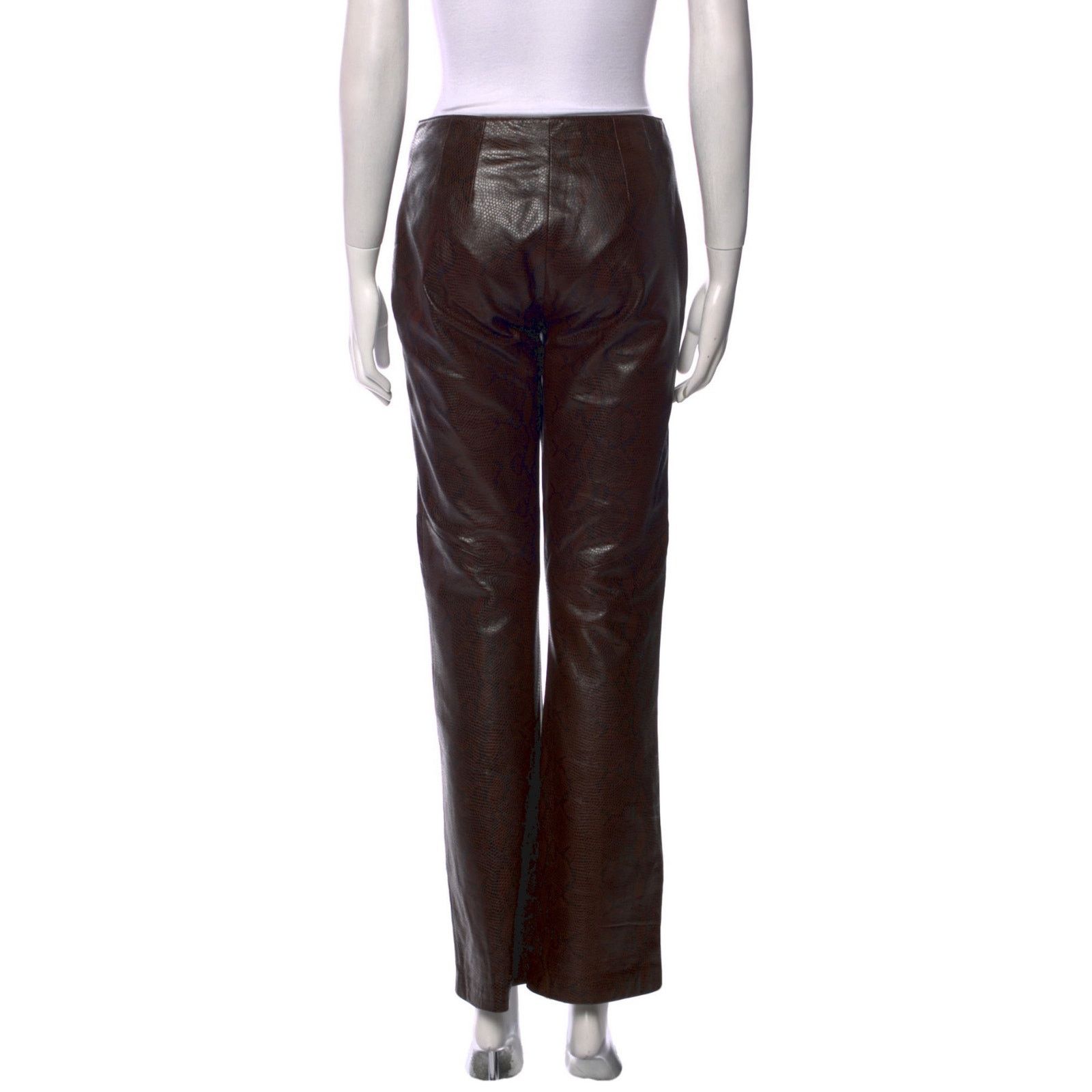 Vintage Siena Studio embossed leather pants