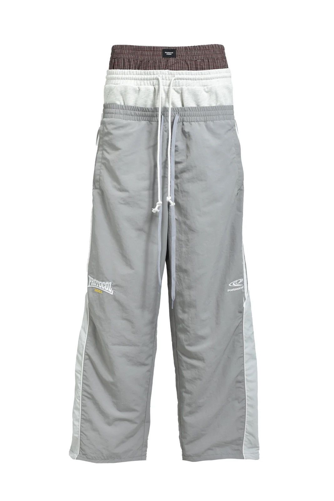 PROJECT G/R Protocol Index 3 LAYERED TRACK PANTS PROJECT GR | Grailed
