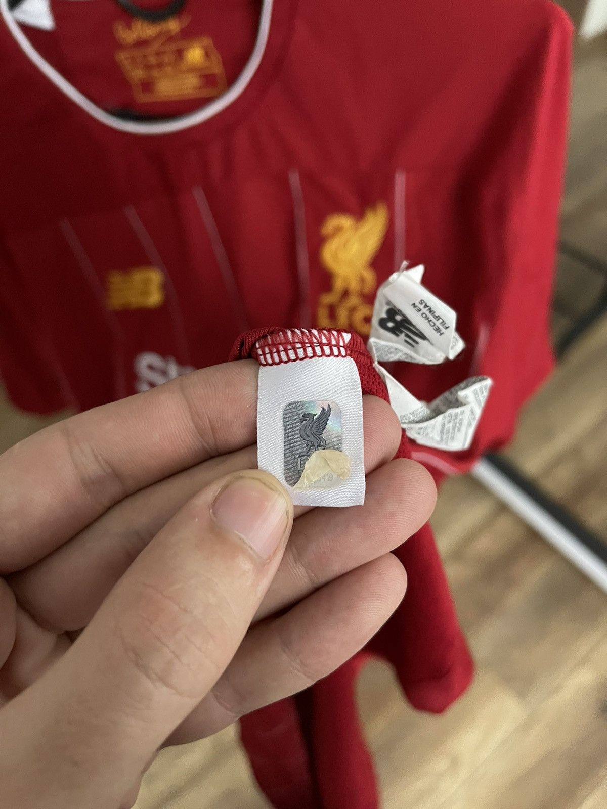 New Balance 2019/2020 Liverpool New Balance Soccer Jersey Kit Shirt Tee Size US M / EU 48-50 / 2 - 15 Thumbnail