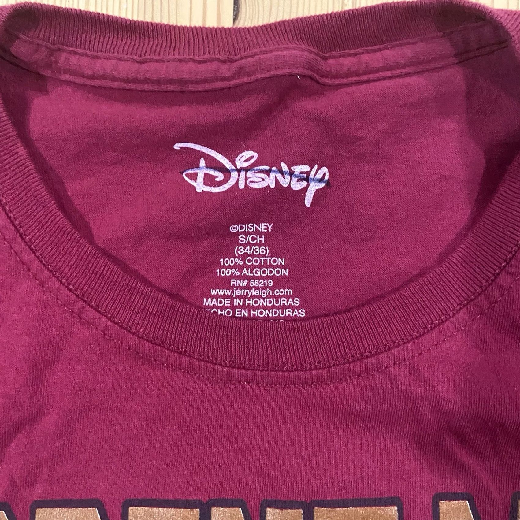 Disney Disney Current Mood Grumpy Shirt Mens S Red Crew Neck Cotton T-Shirt Disney Character Short Sleeve All Seasons Size US S / EU 44-46 / 1 - 5 Thumbnail
